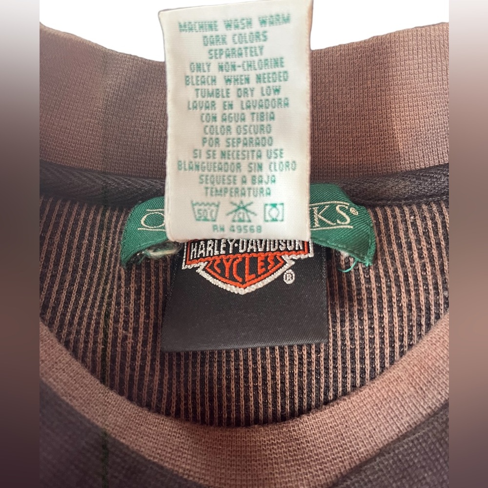 🔥🔥🔥Vintage Harley Davidson Winter Dealer Show New Orleans Year 2000 Sweater. - Picture 3 of 5